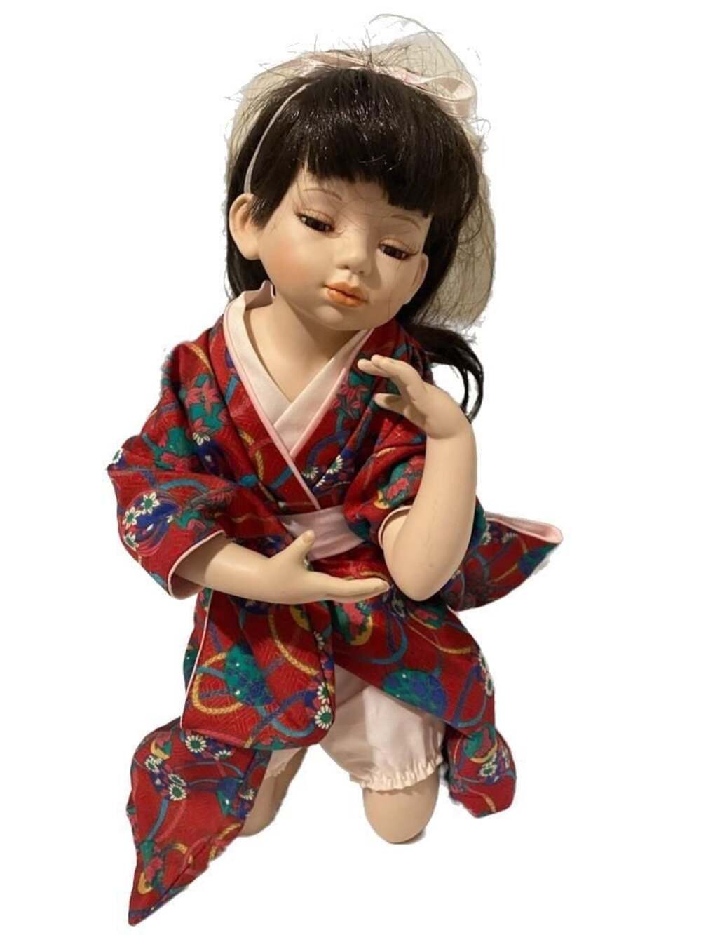 Japanese Porcelain Doll Artisan MCMXCV No. A40278